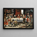 Festin Burlesque - Frans Xaver Hendrick Verbeeck — quadro incorniciato alla parete