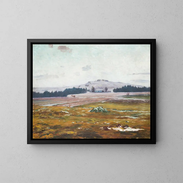 Süße Stimmung - František Kaván — gerahmtes Bild an der Wand