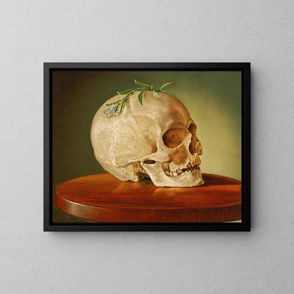 Das Leben und der Tod - František Klimkovič — gerahmtes Bild an der Wand