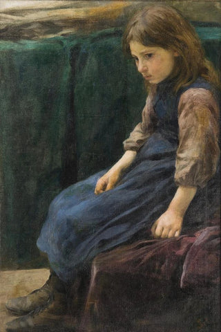 Frantiek indel - A Sitting Girl.webp