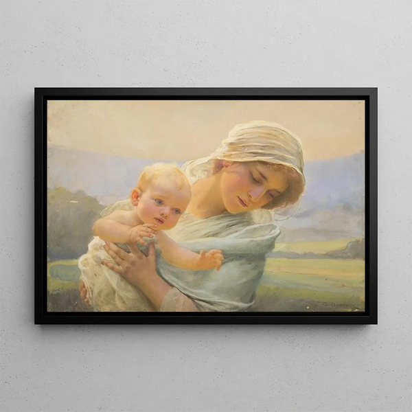 Frantisek Dvorak - Mother with a Child.webp