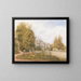 Le Petit Château à Našice, Slavonie - Franz Alt — quadro incorniciato alla parete
