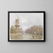 Canale a Rotterdam - Franz Alt — quadro incorniciato alla parete