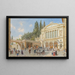 Theater des Nationalen Theaters in Rom - Franz Alt — gerahmtes Bild an der Wand