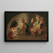 Allegorie auf die Erziehung eines Reiters - Franz Anton Maulbertsch — gerahmtes Bild an der Wand