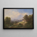 Partie du Tyrol du Sud - Franz Barbarini — gerahmtes Bild an der Wand