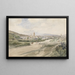 Perchtoldsdorf - Franz Barbarini — gerahmtes Bild an der Wand