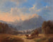 Scène del Salzkammergut - Franz Barbarini — vista dell’opera