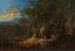 Landscape painting with an unobstructed view on the left - Franz Christoph Janneck — artwork view