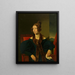 Anna Mannsfeld de Mayer - Franz Eybl — framed artwork on a wall