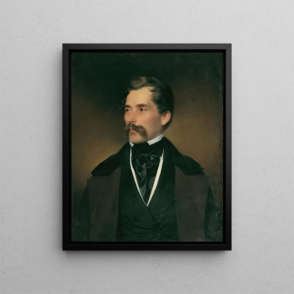 Franz Eybl - Portrt eines grauhaarigen Herrn mit Schnurrbart.webp