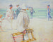 Promeneurs sur la digue - Franz Gailliard — Ansicht des Kunstwerks