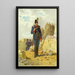 Soldat 1 - Franz Gerasch — gerahmtes Bild an der Wand