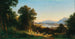 Vista di Salisburgo da Bergheim vicino a Plain - Franz Hinterholzer — vista dell’opera
