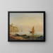 Capodistria - Franz Hoffmann — quadro incorniciato alla parete