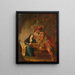 Flavien und seine Frau Dafrosa - Franz Joseph Spiegler — gerahmtes Bild an der Wand