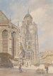 the North Tour of Saint Stephen's Cathedral in Vienna - Franz Kopallik — artwork view