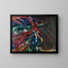 Destini animali Gli alberi hanno mostrato i loro anelli, gli animali le loro vene - Franz Marc — quadro incorniciato alla parete