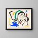 Pferd - Franz Marc — gerahmtes Bild an der Wand