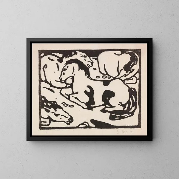 Franz Marc - Ruhende Pferde.webp