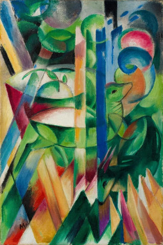 Franz Marc - The Little Mountain Goats.webp