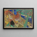 Tiger im Dschungel - Franz Marc — gerahmtes Bild an der Wand