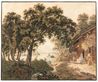 Franz Niklaus Knig - Bauernhaus am Brienzersee.webp