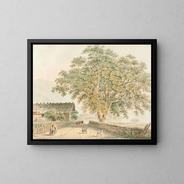 Interlaken - Franz Niklaus König — quadro incorniciato alla parete