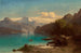Paesaggio alpino - Franz Richard Unterberger — vista dell’opera