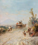 Die Straße von Pompeji - Franz Richard Unterberger — Ansicht des Kunstwerks