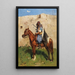 Cavalier caucasien - Franz Roubaud — quadro incorniciato alla parete