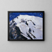Der Klausen des Ortler - Franz Secky — gerahmtes Bild an der Wand