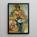 Portrait der Familie Isepp - Franz Wiegele — gerahmtes Bild an der Wand