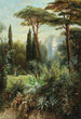 Ein romantischer Schlosspark im Süden - Franz Xaver Birkinger — Ansicht des Kunstwerks