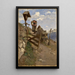 On the way back - Franz Xaver Grell — framed artwork on a wall