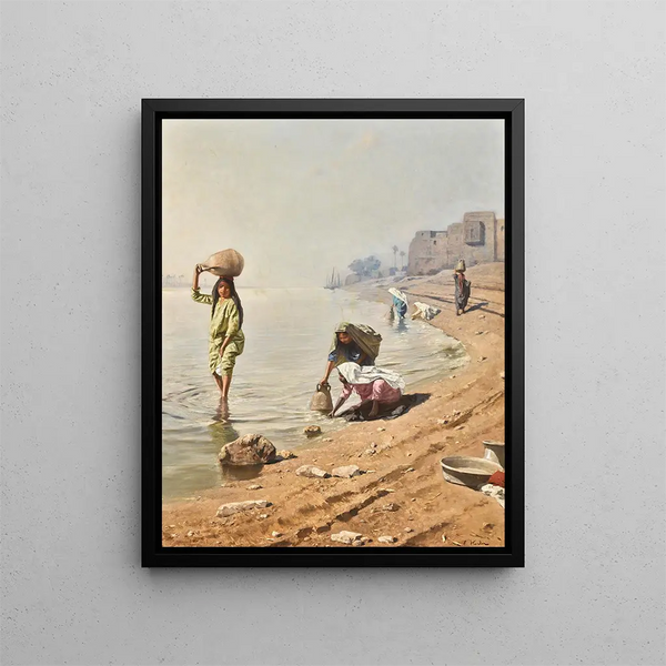 Franz Xaver Kosler - Water carriers on the nile.webp