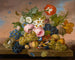 Naturmorte mit Blumen - Franz Xaver Petter — Ansicht des Kunstwerks