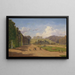 Vue sur la Gloriette - Franz Xaver Reinhold — gerahmtes Bild an der Wand