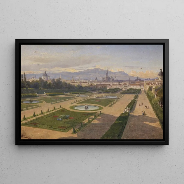 Franz Xaver Reinhold - Garten des Belvedere.webp