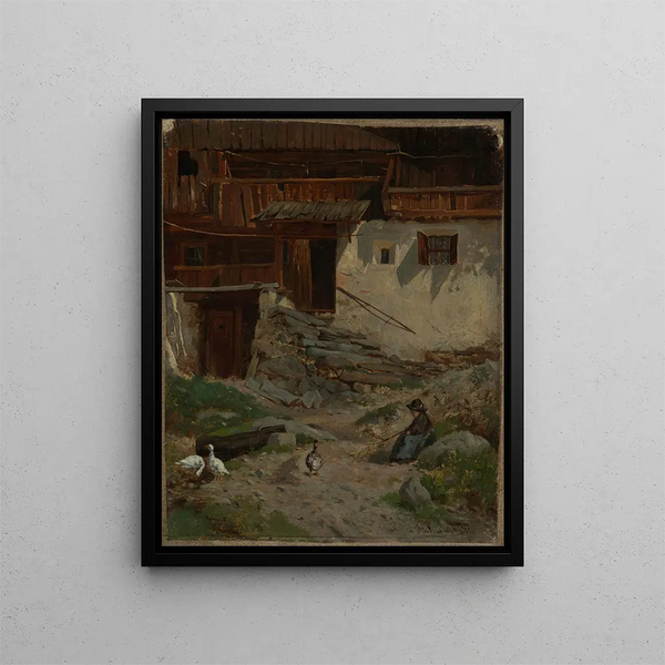 Franz Xaver von Riedmller - Haus in Taufers im Pustertal.webp