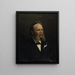 Minister Josef Jireček - Franz Zenisek der Ältere — gerahmtes Bild an der Wand