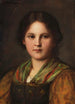 Young Peasant Girl - Franz von Defregger — artwork view