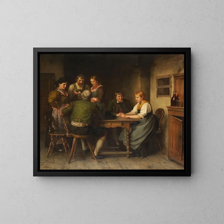 Franz von Defregger - Die Werbung.webp