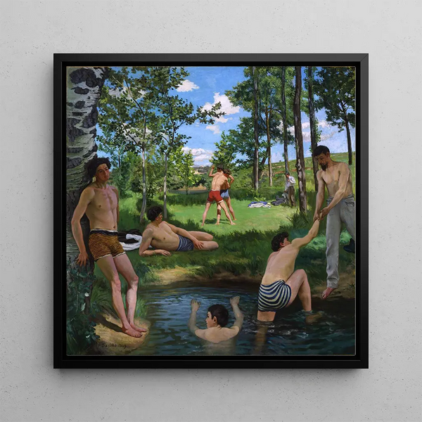 Frdric Bazille - Summer Scene.webp