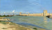 Les Remparts ouest à Aigues-Mortes - Frédéric Bazille — artwork view