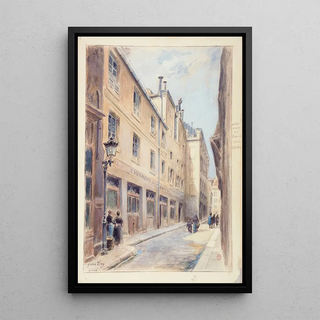 Frdric Lon - Faade de la maison habite par Honor de Balzac.webp