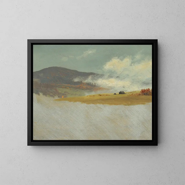Paesaggi ondulati - Frederic Edwin Church — quadro incorniciato alla parete