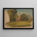 Casa a Hudson, New York - Frederic Edwin Church — quadro incorniciato alla parete