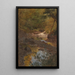 In the Woods of New England - Frederic Edwin Church — framed artwork on a wall
