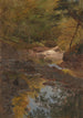 In the Woods of New England - Frederic Edwin Church — artwork view